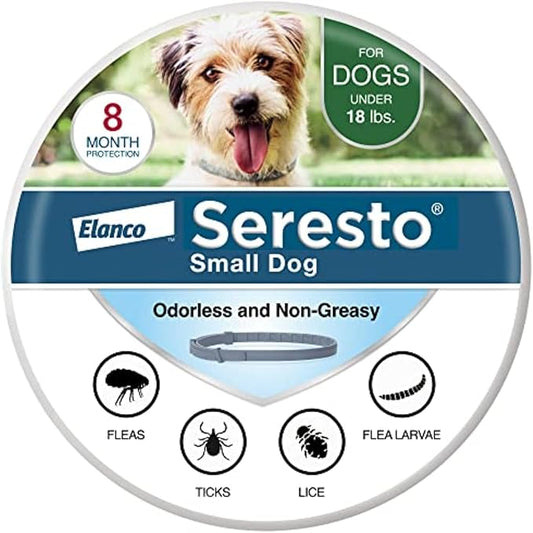 Seresto Small Dog Vet-Recommended Flea & Tick Treatment & Prevention